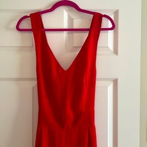 Bright Red Romper